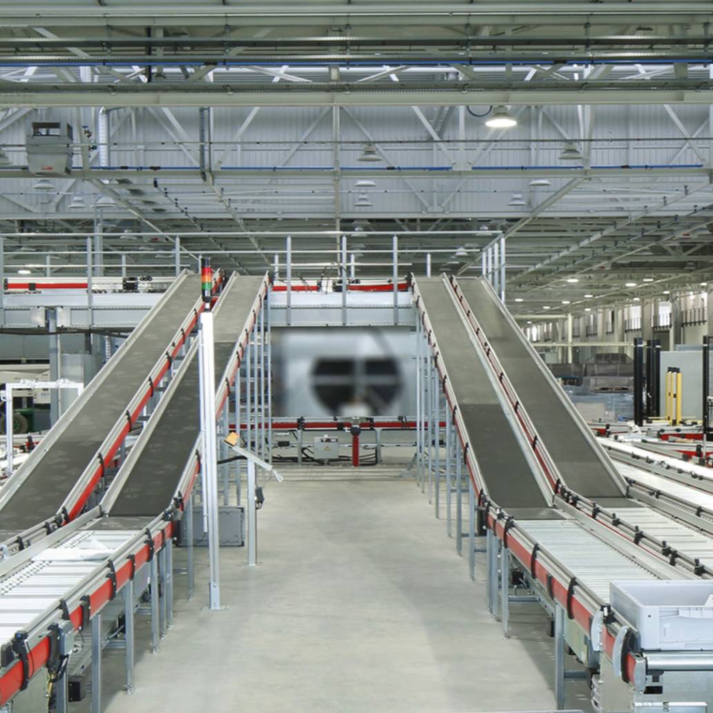 Lagerhalle SEW-Eurodrive