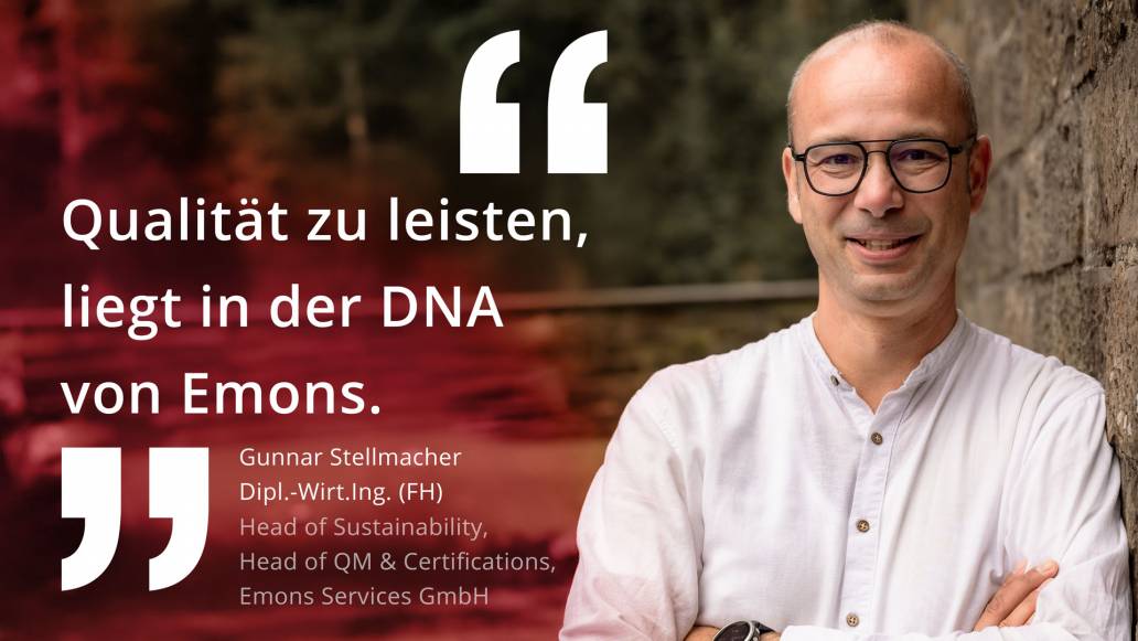 Gunnar Stellmacher von Emons lobt die cluetec Audit Softwaer f&uuml;r ISO und Arbeitssicherheitsaudits