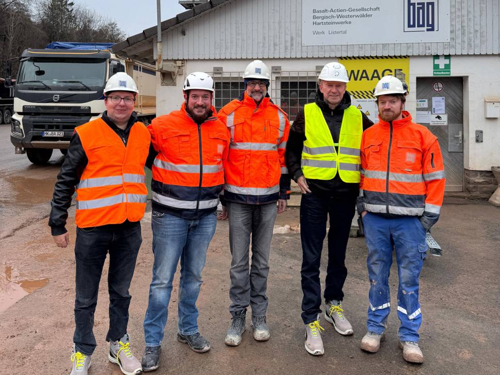 Das Team von Basalt mit dem Team der cluetec Audit Software