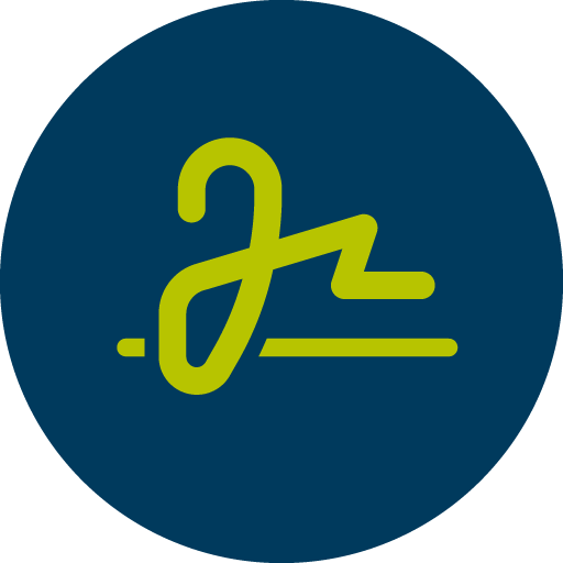 Checklisten für Audits: Felder für Unterschriften