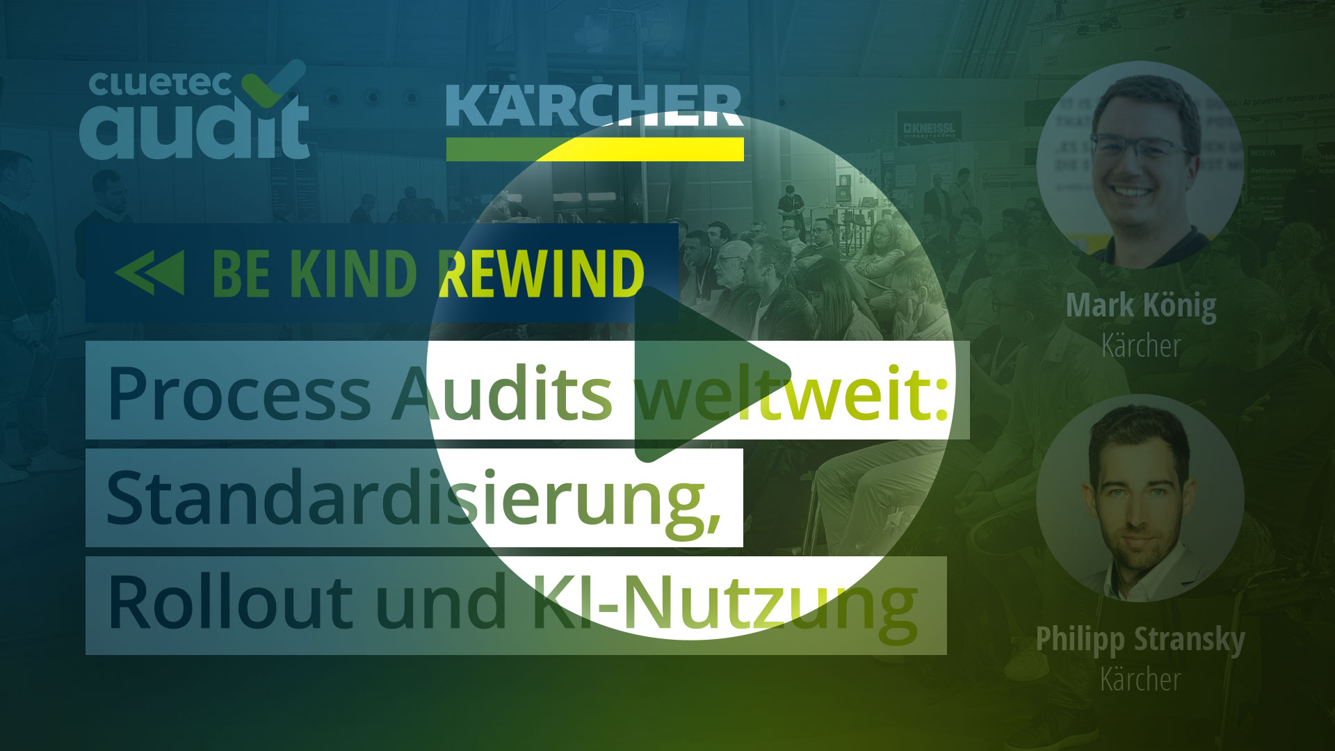Fachvortrag: Smarte Software im Einsatz bei K&auml;rcher f&uuml;r Prozessaudits weltweit