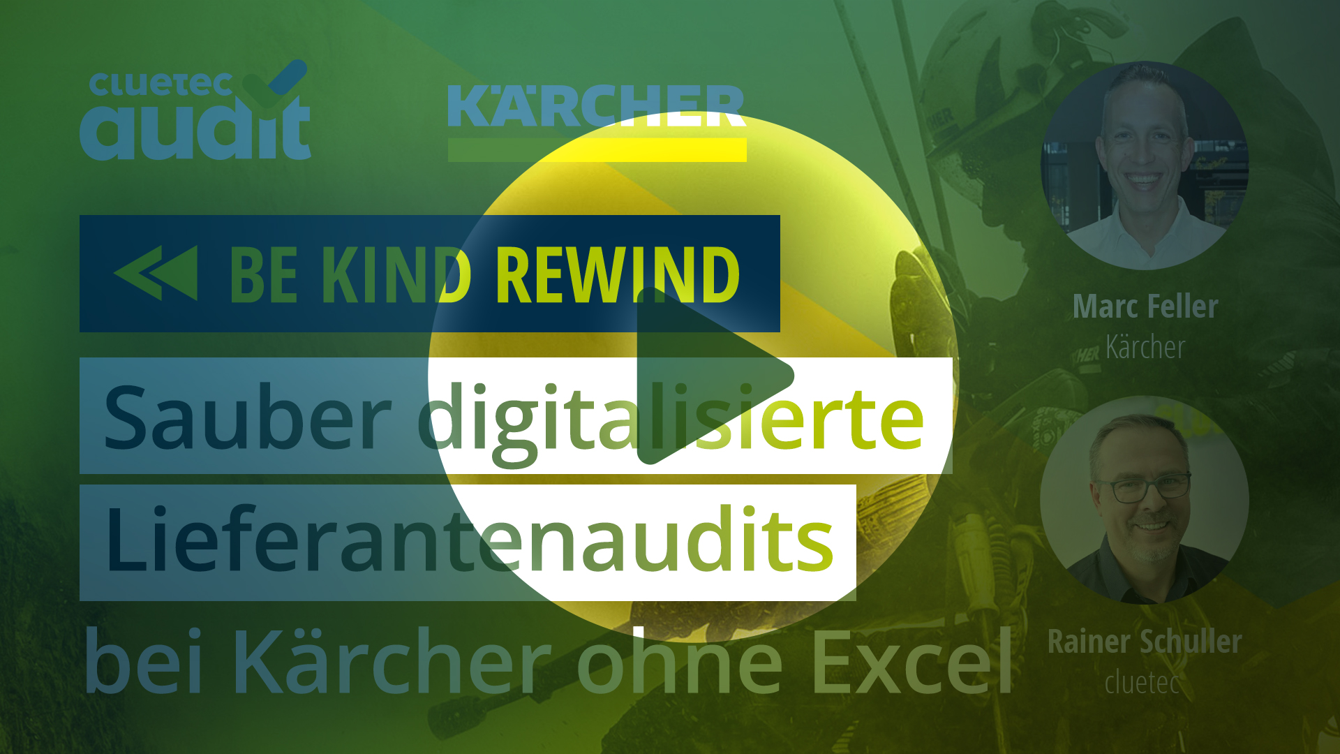 Webinar-Aufzeichnung: Software f&uuml;r sauber digitalisierte Lieferantenaudits bei K&auml;rcher