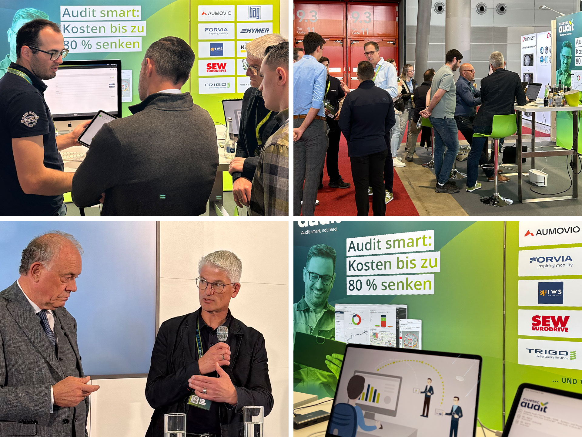 Das Team der cluetec Audit Software auf den Control-Expert Days 2026
