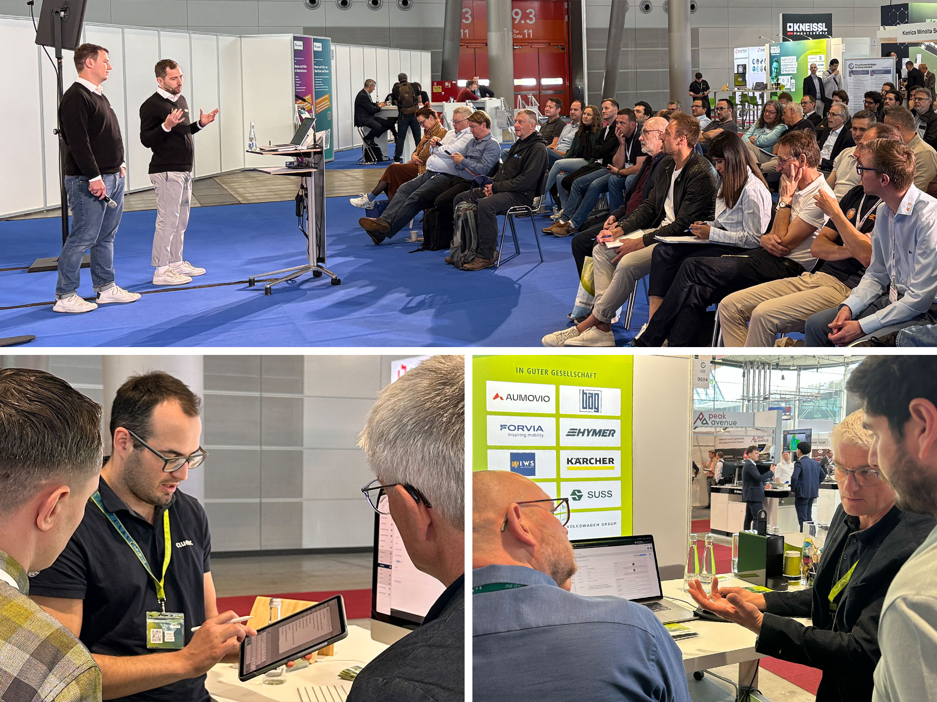 Das Team der cluetec Audit Software auf den Control-Expert Days 2026