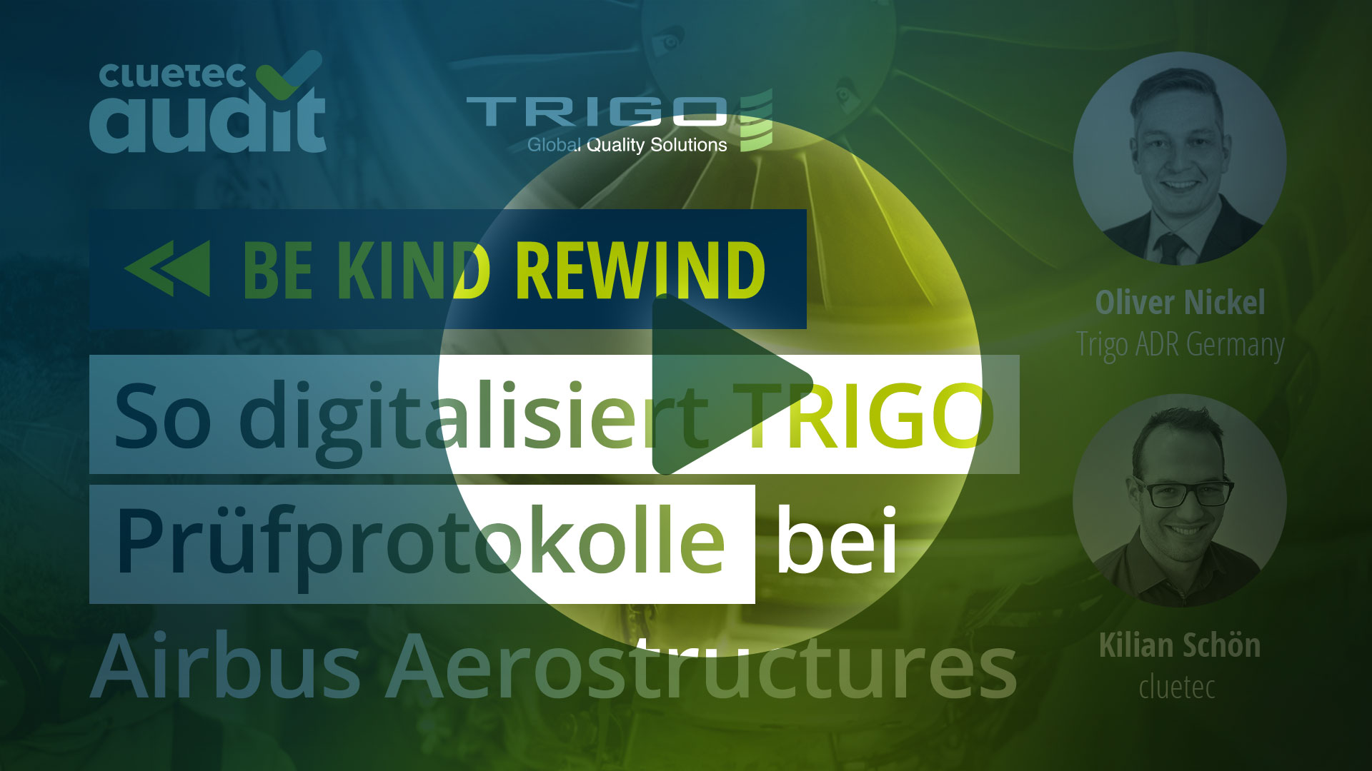 Webinar-Aufzeichnung: Software f&uuml;r digitalisierte Pr&uuml;fprotokolle von TRIGO im Einsatz bei Airbus
