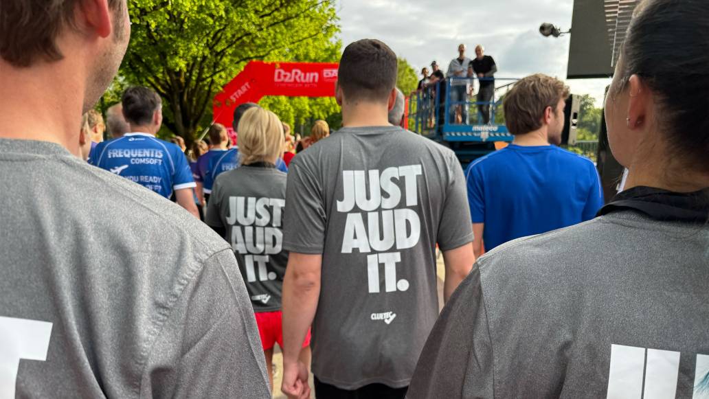 Die Audit-Digitalisierer von cluetec am Start beim b2Run in Karlsruhe