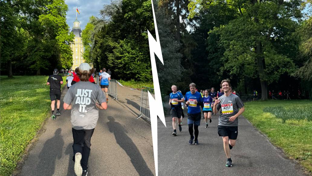 Die Audit-Digitalisierer von cluetec am Start beim b2Run in Karlsruhe