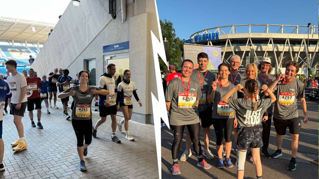 Die Audit-Digitalisierer von cluetec am Start beim b2Run in Karlsruhe