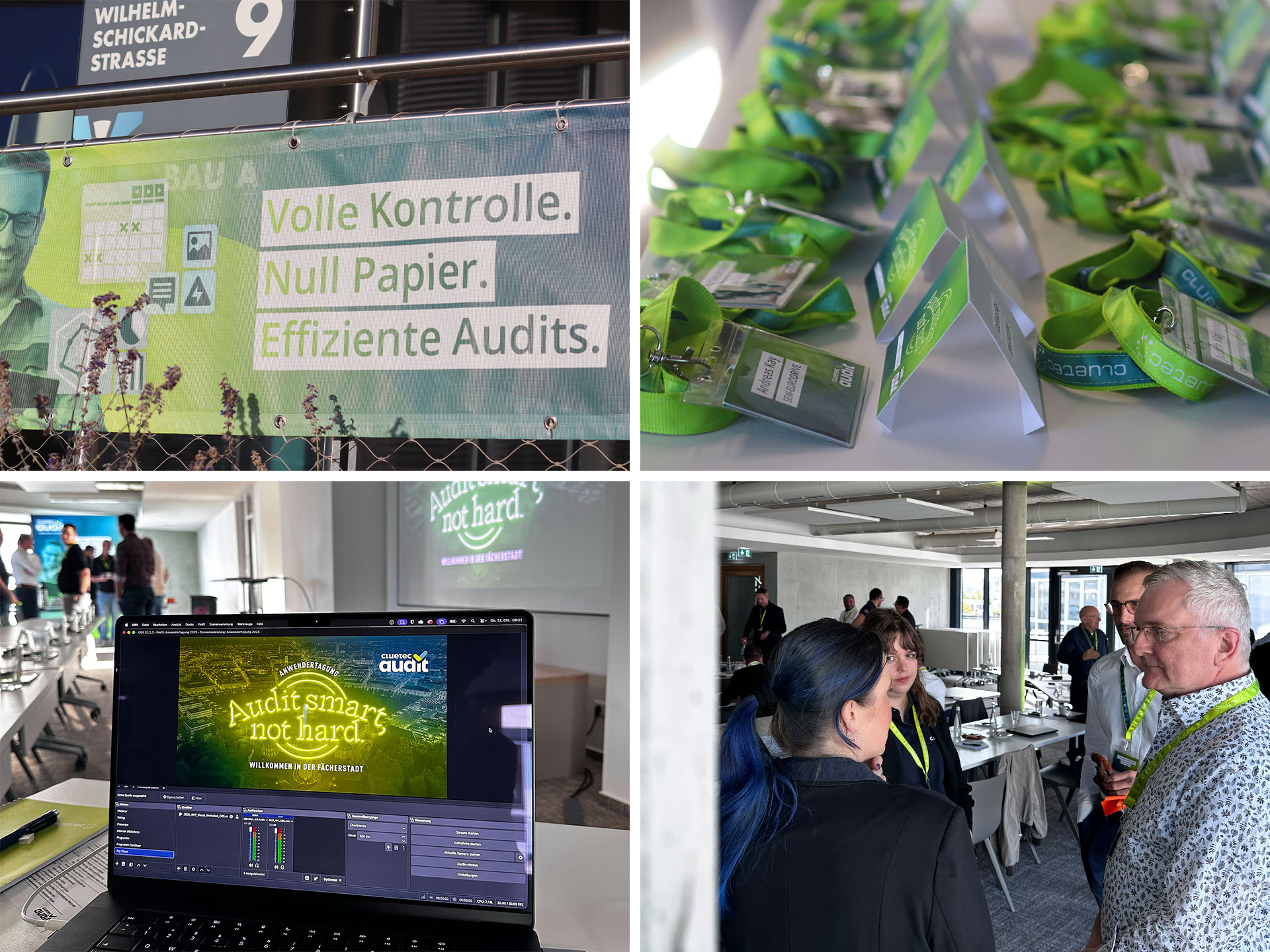 Impressionen von der cluetec Audit Anwendertagung 2026